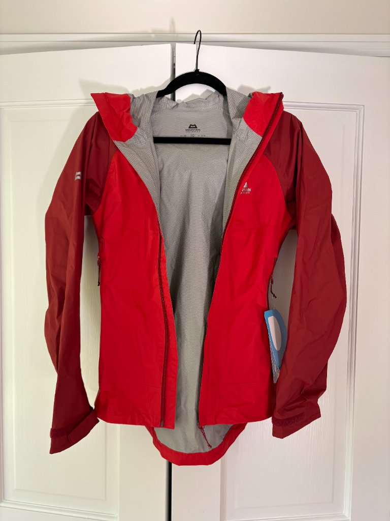 Chili Red/Merlot Mountain Equipment Drilite Zeno Women's Jacket Size Us S/6 — image 3 of 6
